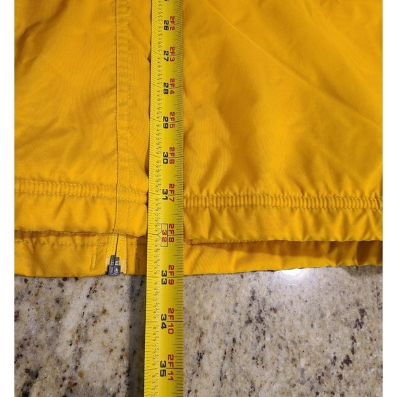Vintage Nike Yellow Black Fleece Lined Jacket Coat Nylon Polyester XXL - Picture 9 of 12